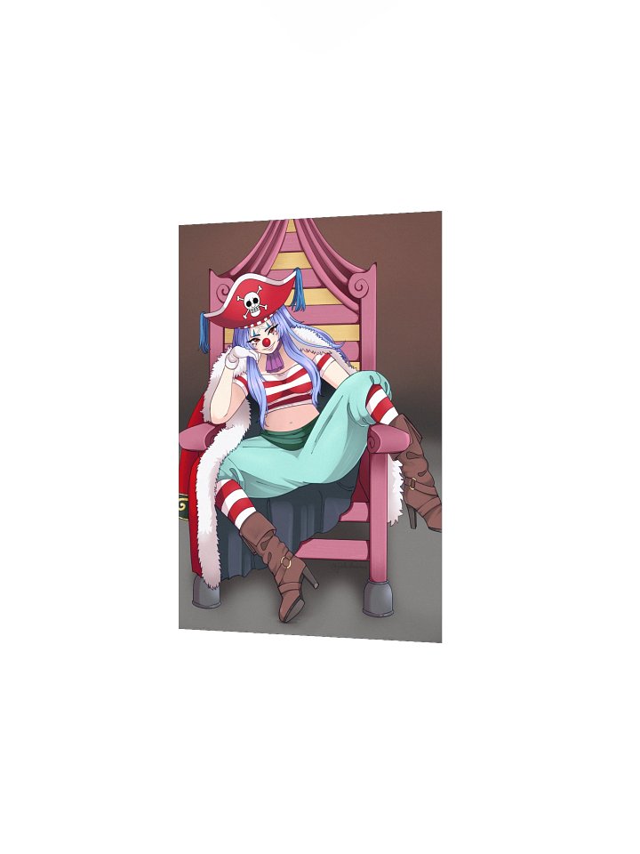 Mokona the clown (Paper Poster) product image (2)