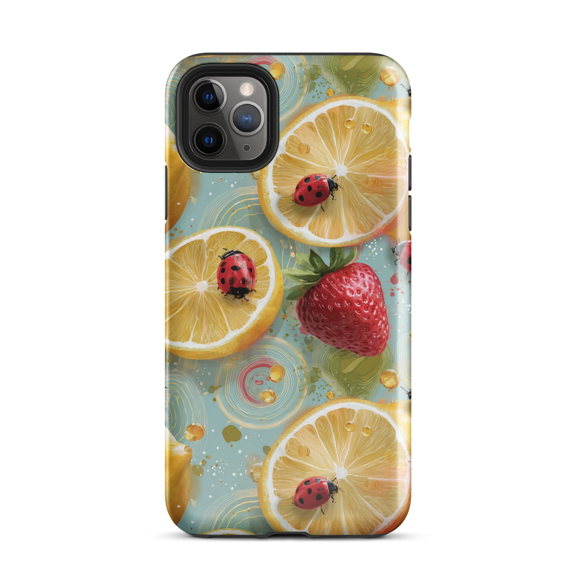 Lemon Ladybug Delight iPhone® Tough Case product image (1)