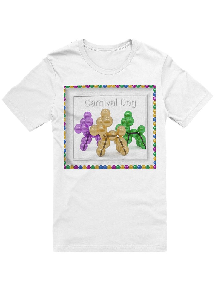 Nostalgic Mardi Gras Bead Dogs T-Shirt product image (1)