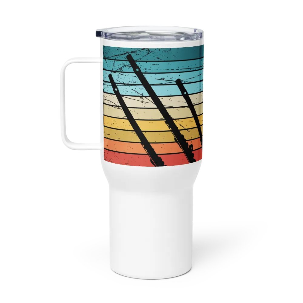 Abstract Flute Stainless Steel Travel Mug - Alto product image (2)