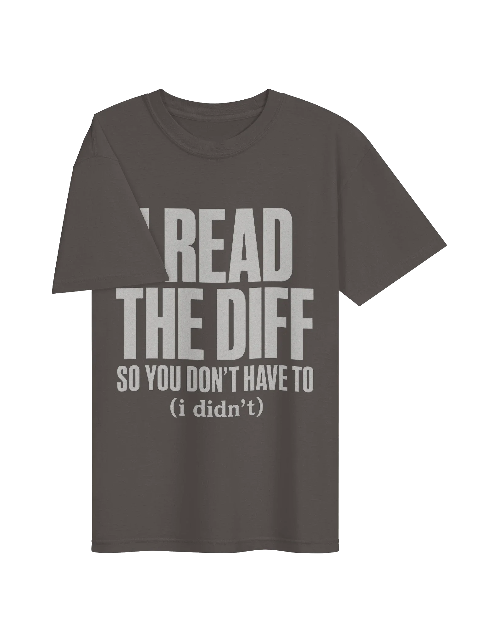 I Read The Diff Tee — view 11