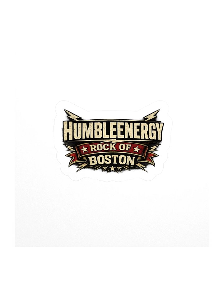 Humble Energy Rock of Boston Sticker product image (1)