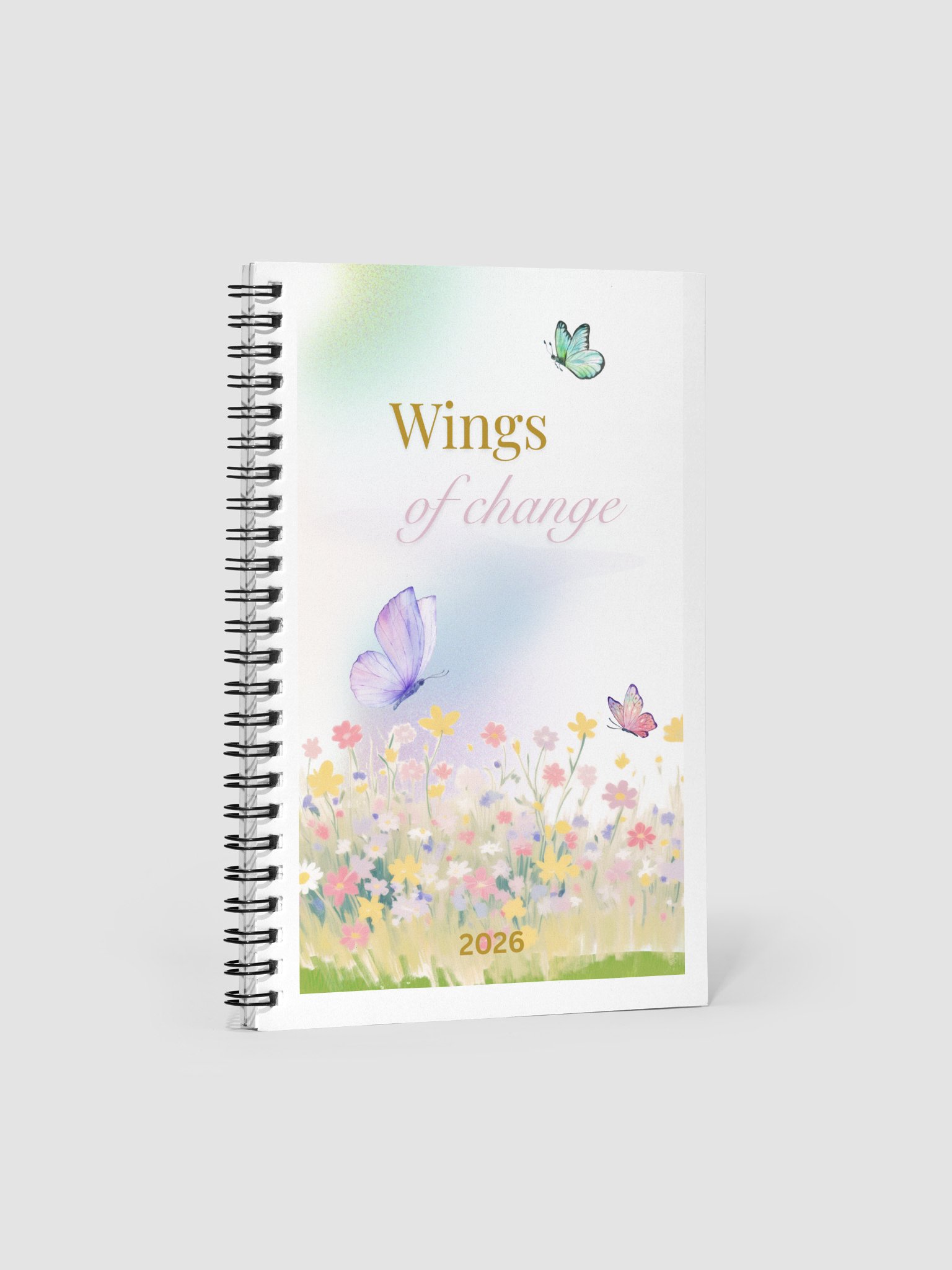 Wings of Change ~ Spiral Notebook product image (1)
