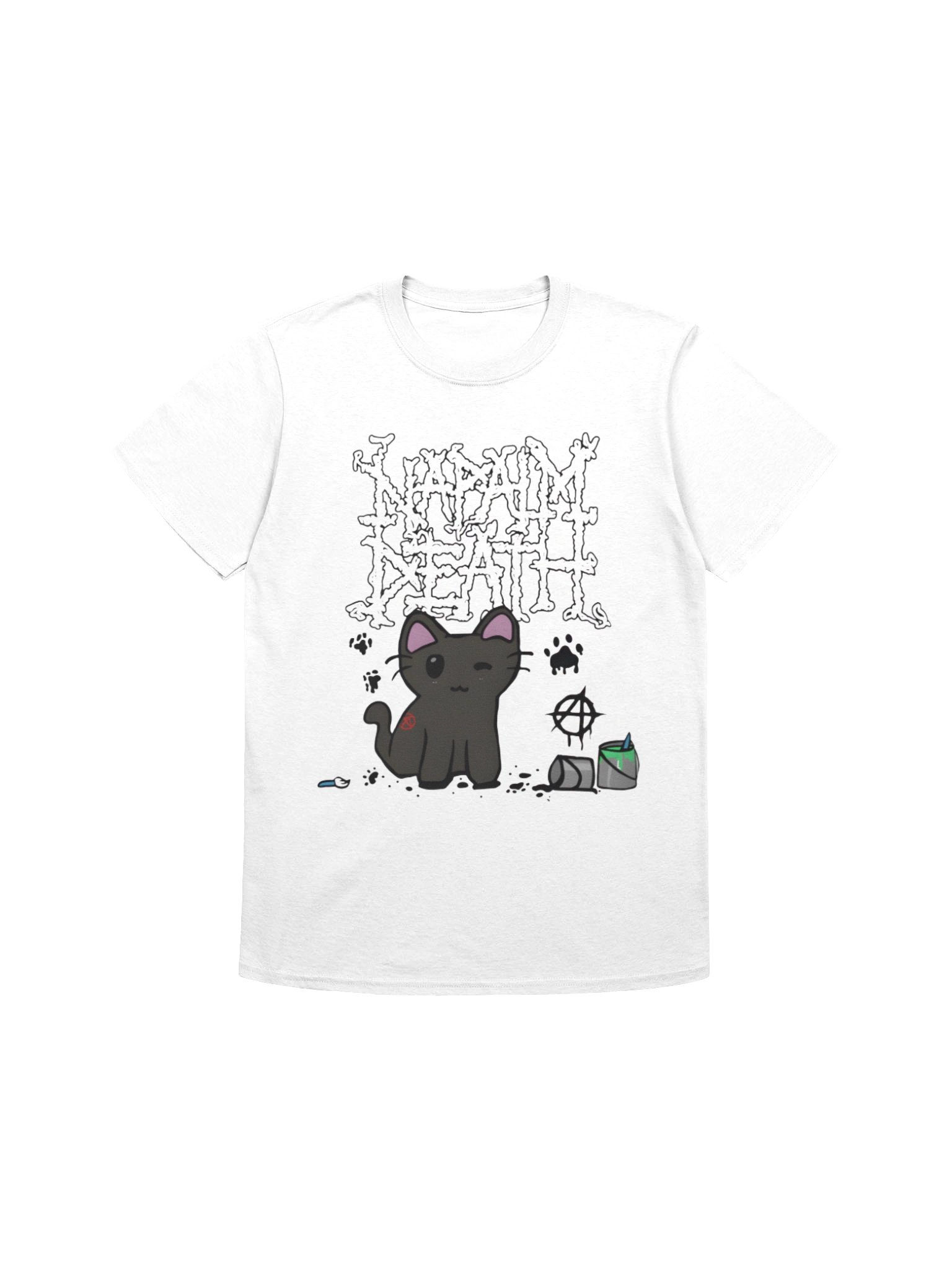 Napalm Death There is No Authority but Cats T-Shirt product image (1)