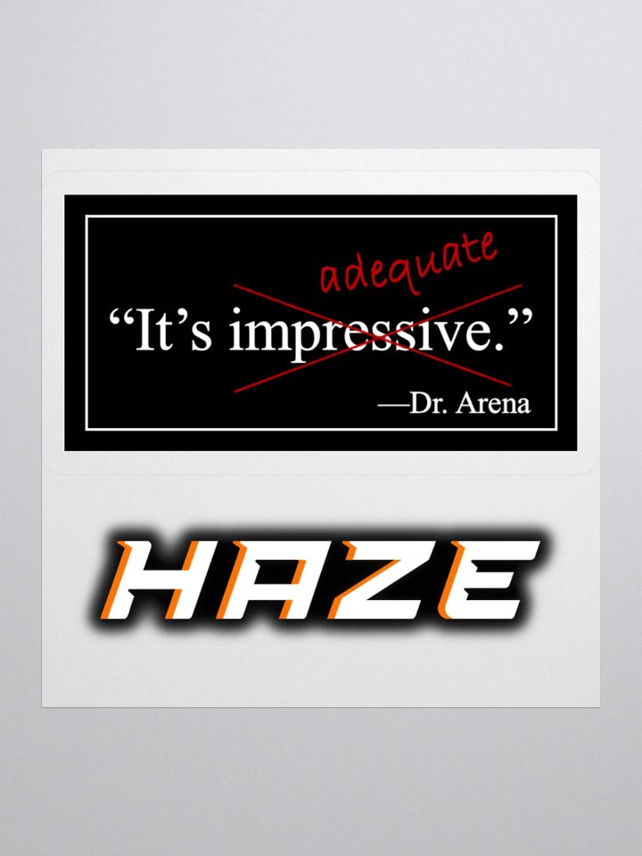Adequate Sticker product image (1)