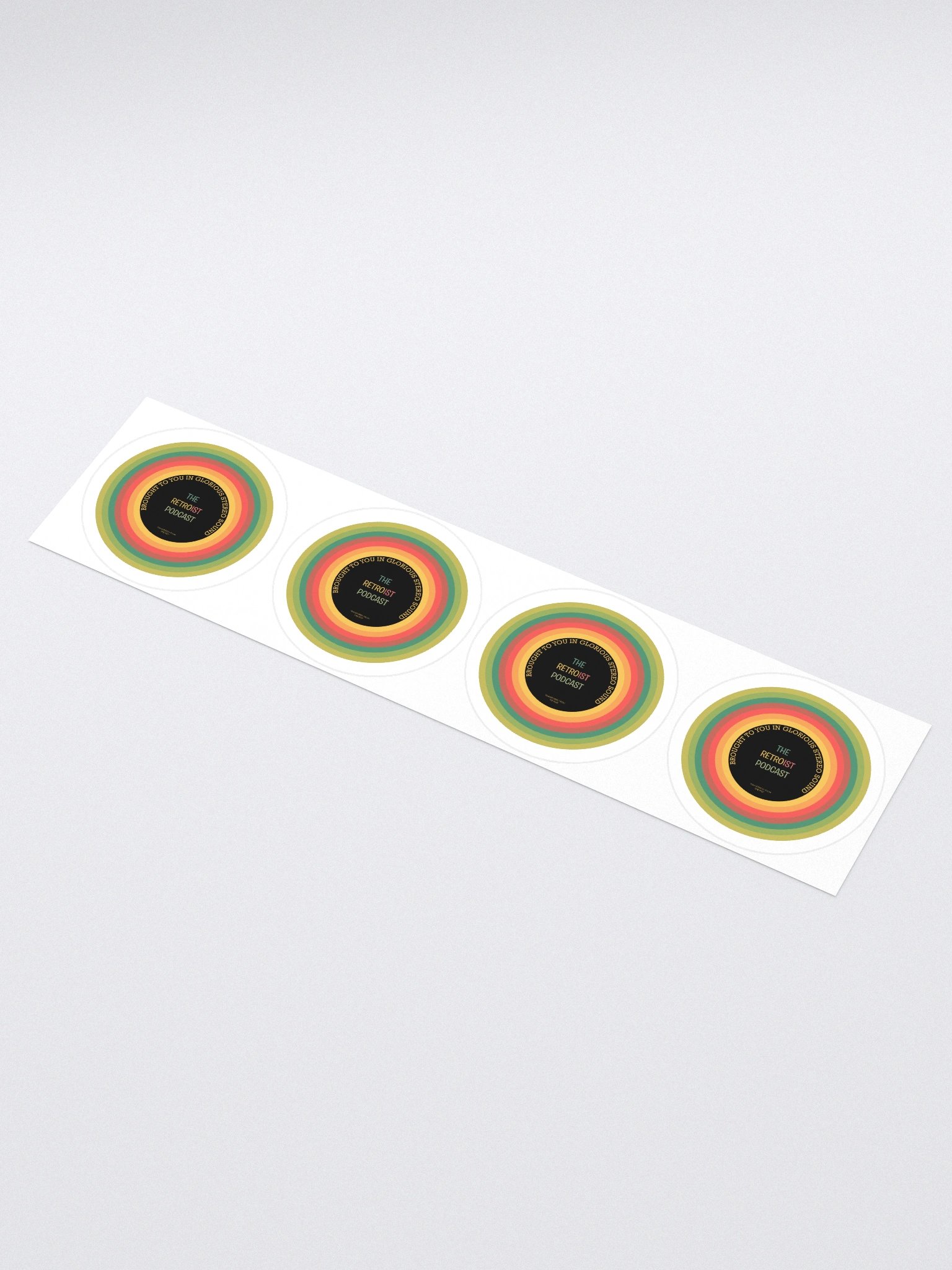 Retroist Podcast Stickers product image (1)