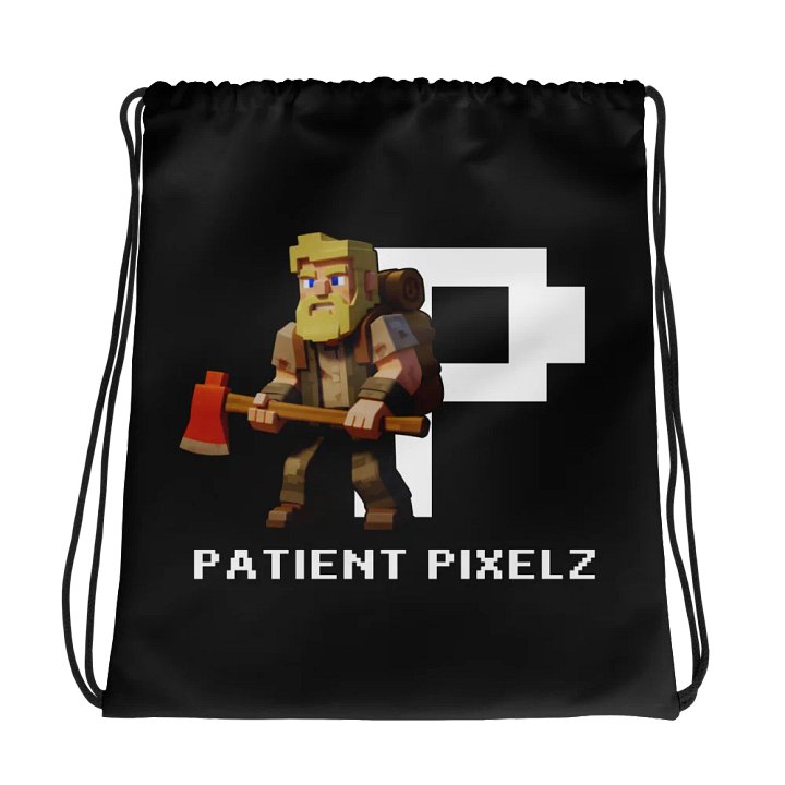 Patient PixelZ P Logo Drawstring Bag product image (1)