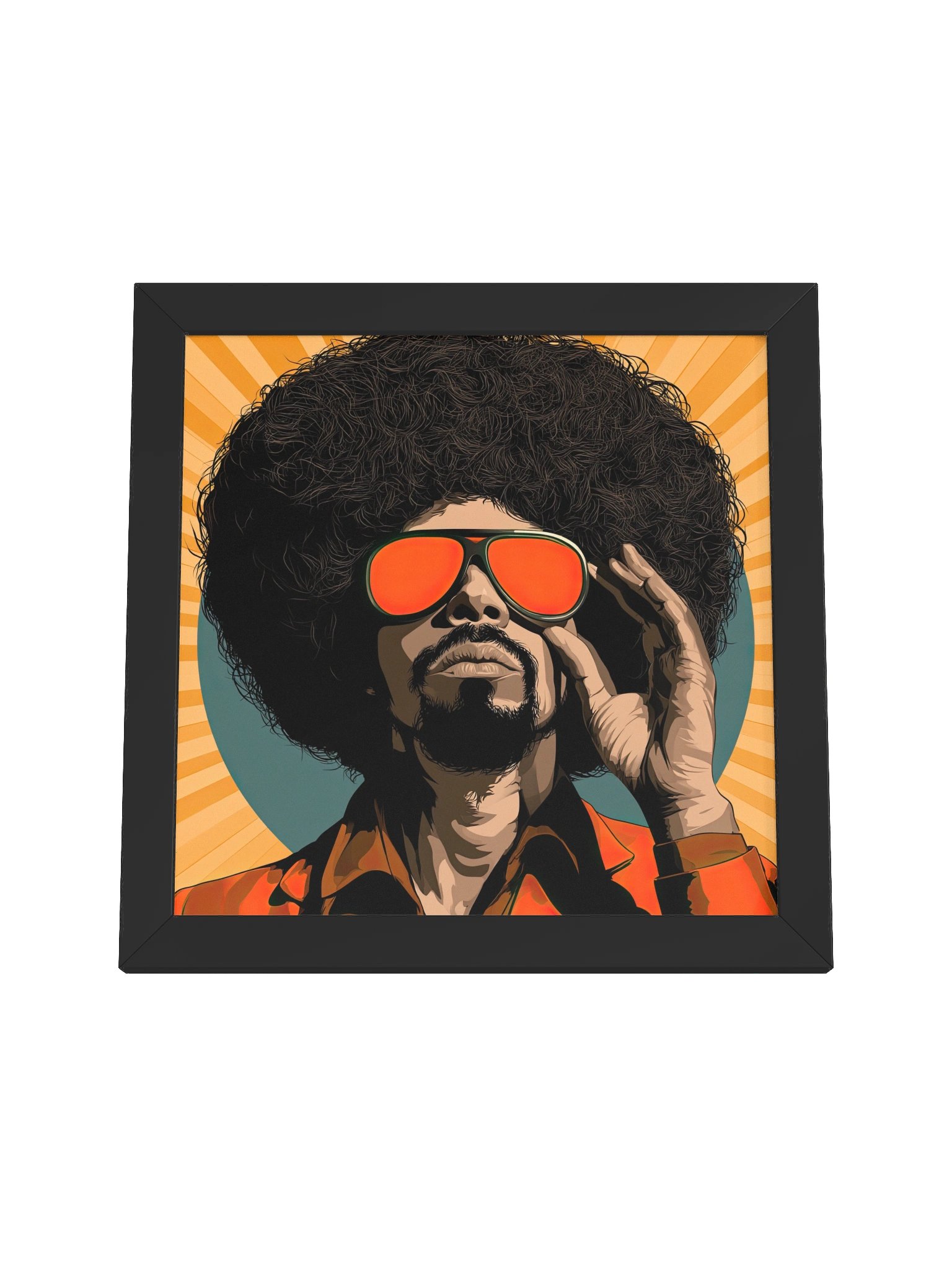 Sunburst | Framed Art Print | Originology | Black History X product image (5)