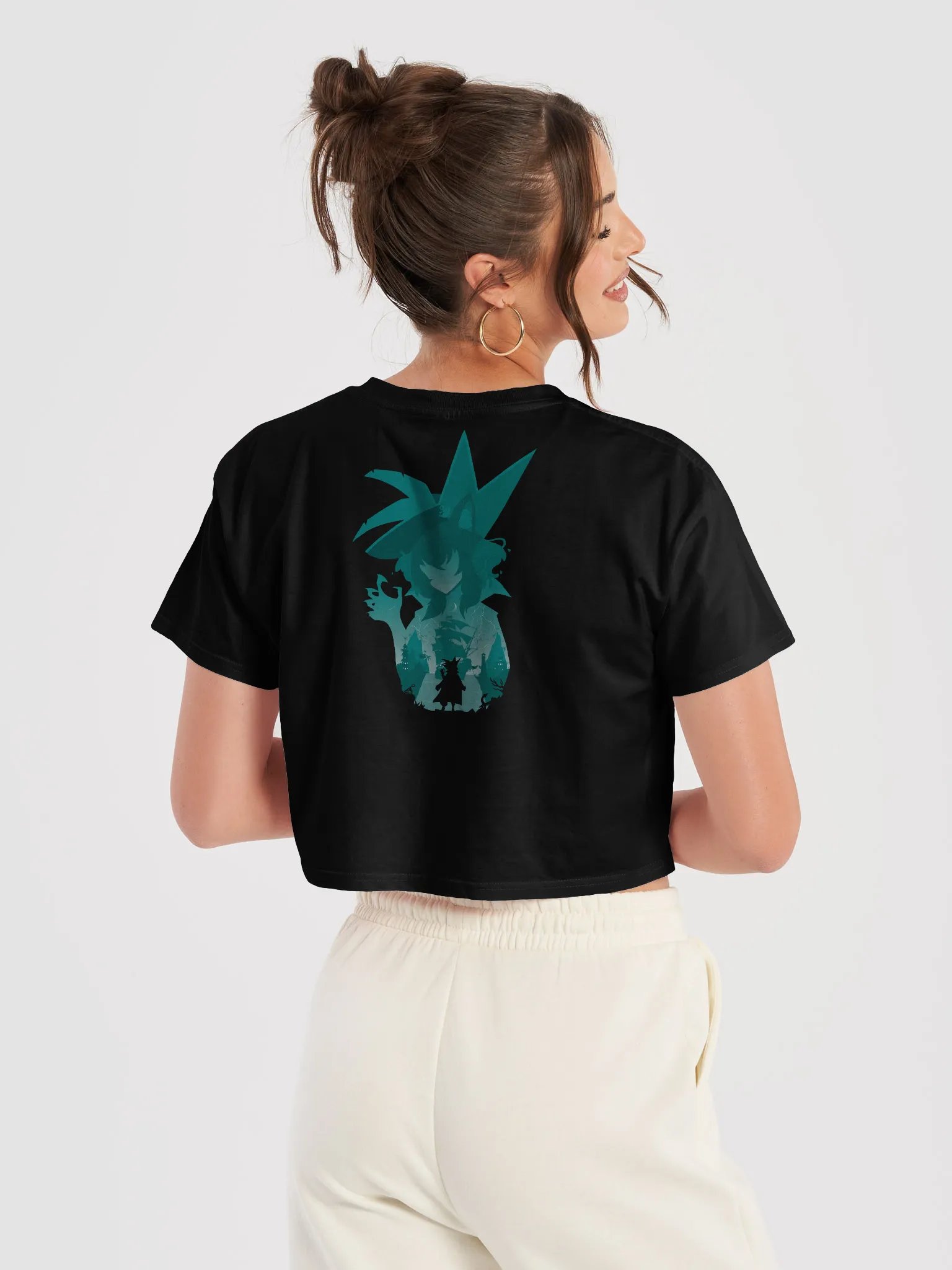 Captain Dandyfloss Art Crop Top product image (7)