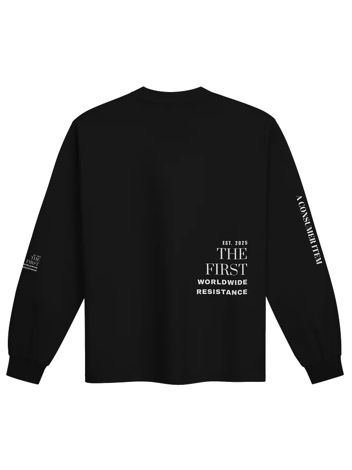 CHILDREN ARE NOT A CONSUMER ITEM UNISEX RELAX FIT PREMIUM LONG SLEEVE product image (2)