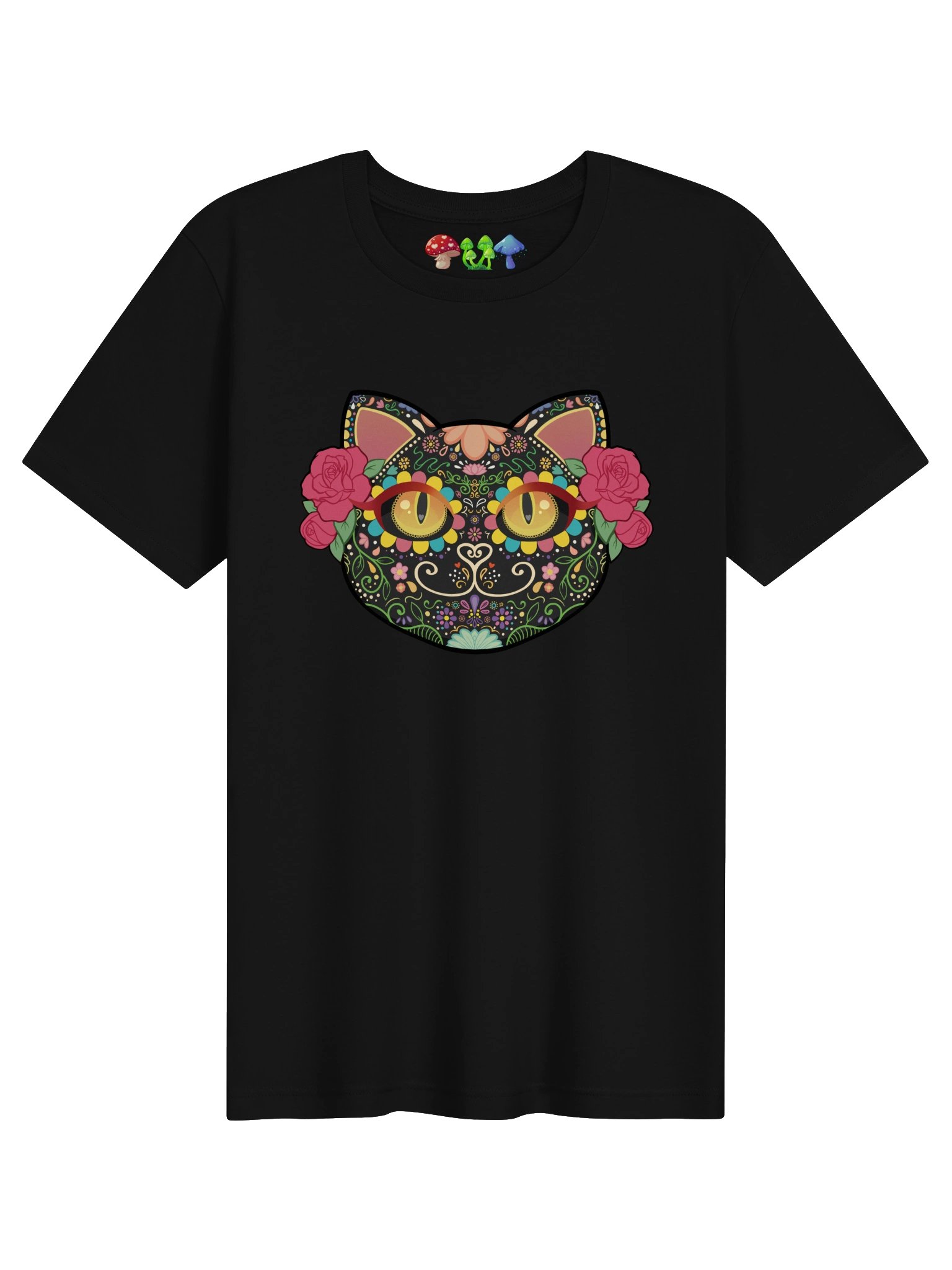 Sugar Skull Cat Tee product image (1)