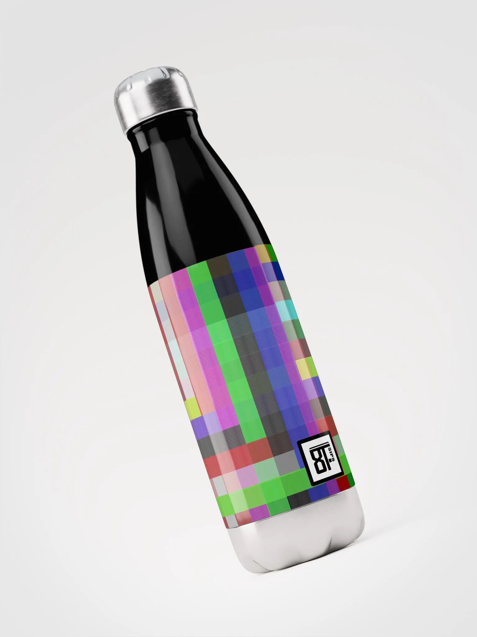 8T Sips Mosaic Stainless Steel Water Bottle product image (5)