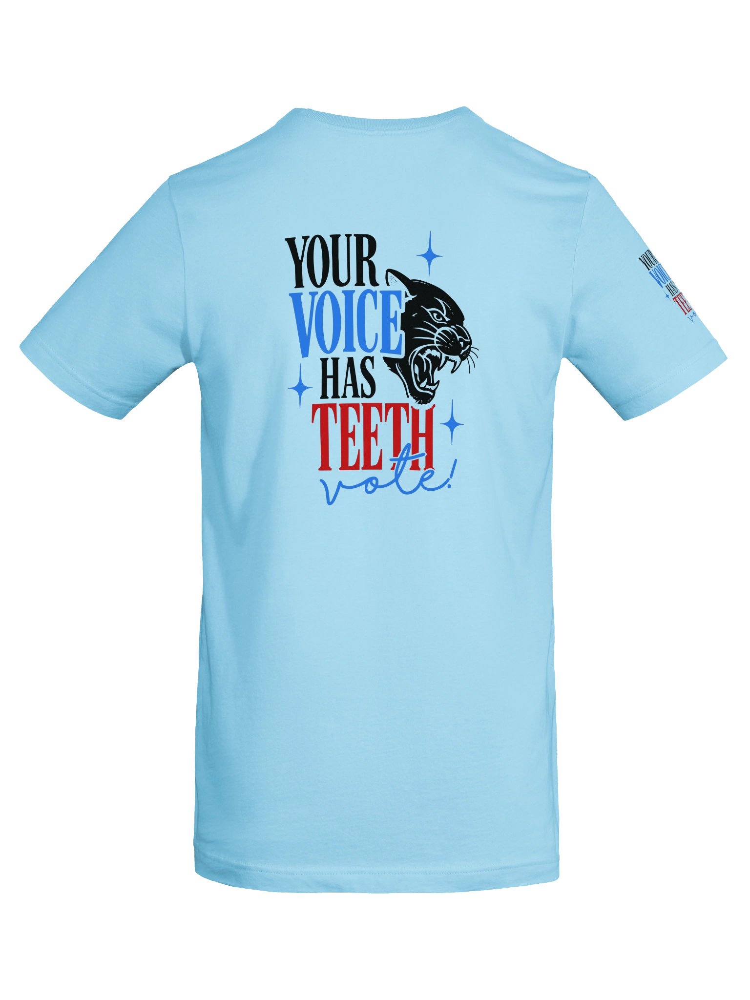 Your Voice Has Teeth Tee | Bella+Canvas product image (76)