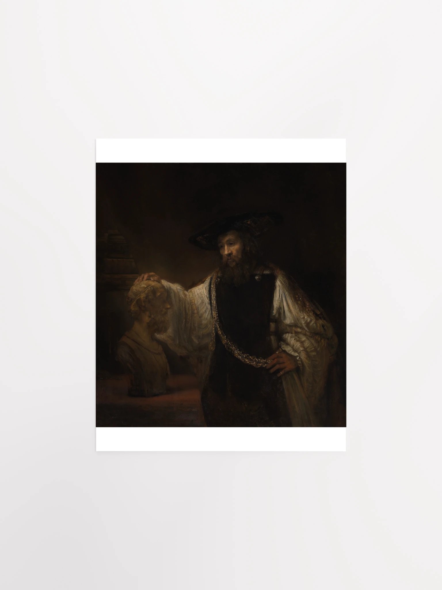 Rembrandt, Aristotle with a Bust of Homer (1653) Fine Art Print product image (25)