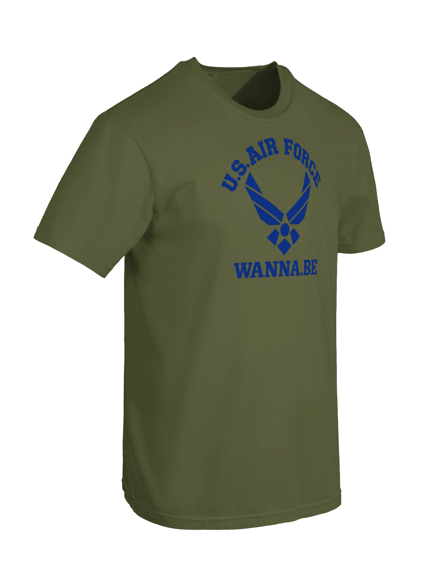 U.S. Air Force Wanna.Be T-Shirt — Flying High on Humor product image (37)
