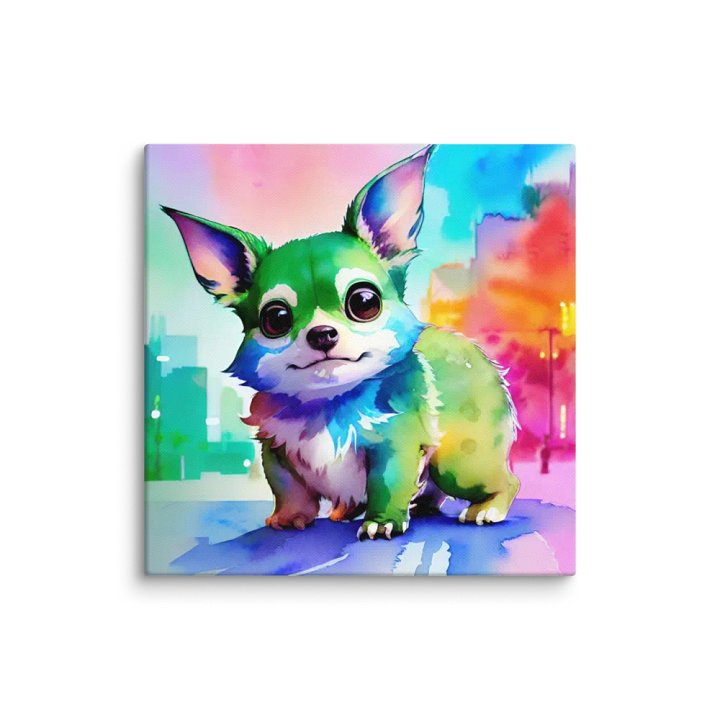 Cute Dog Digital Painting - v14 product image (1)