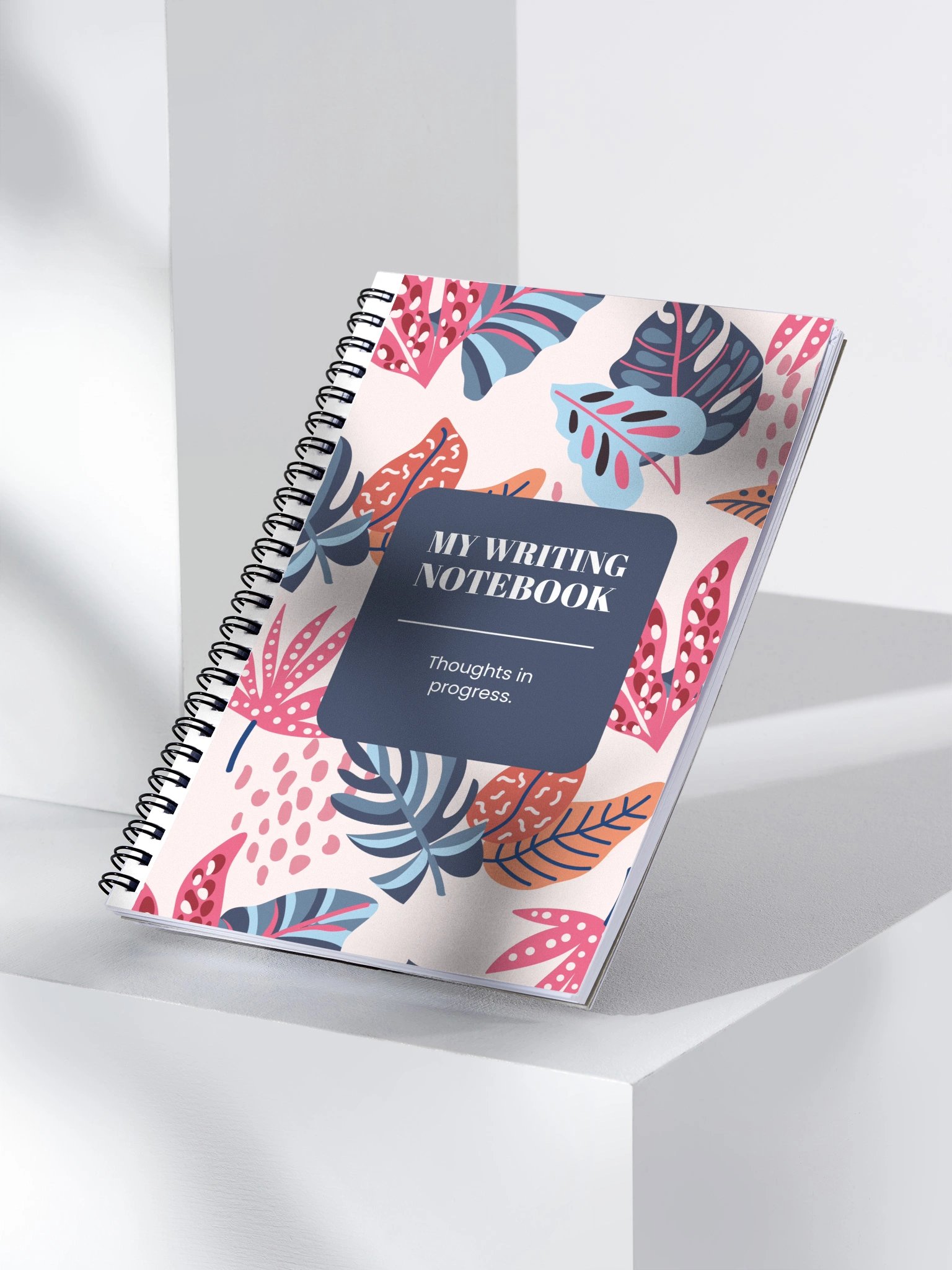 Floral Dreams Spiral Writing Notebook product image (3)