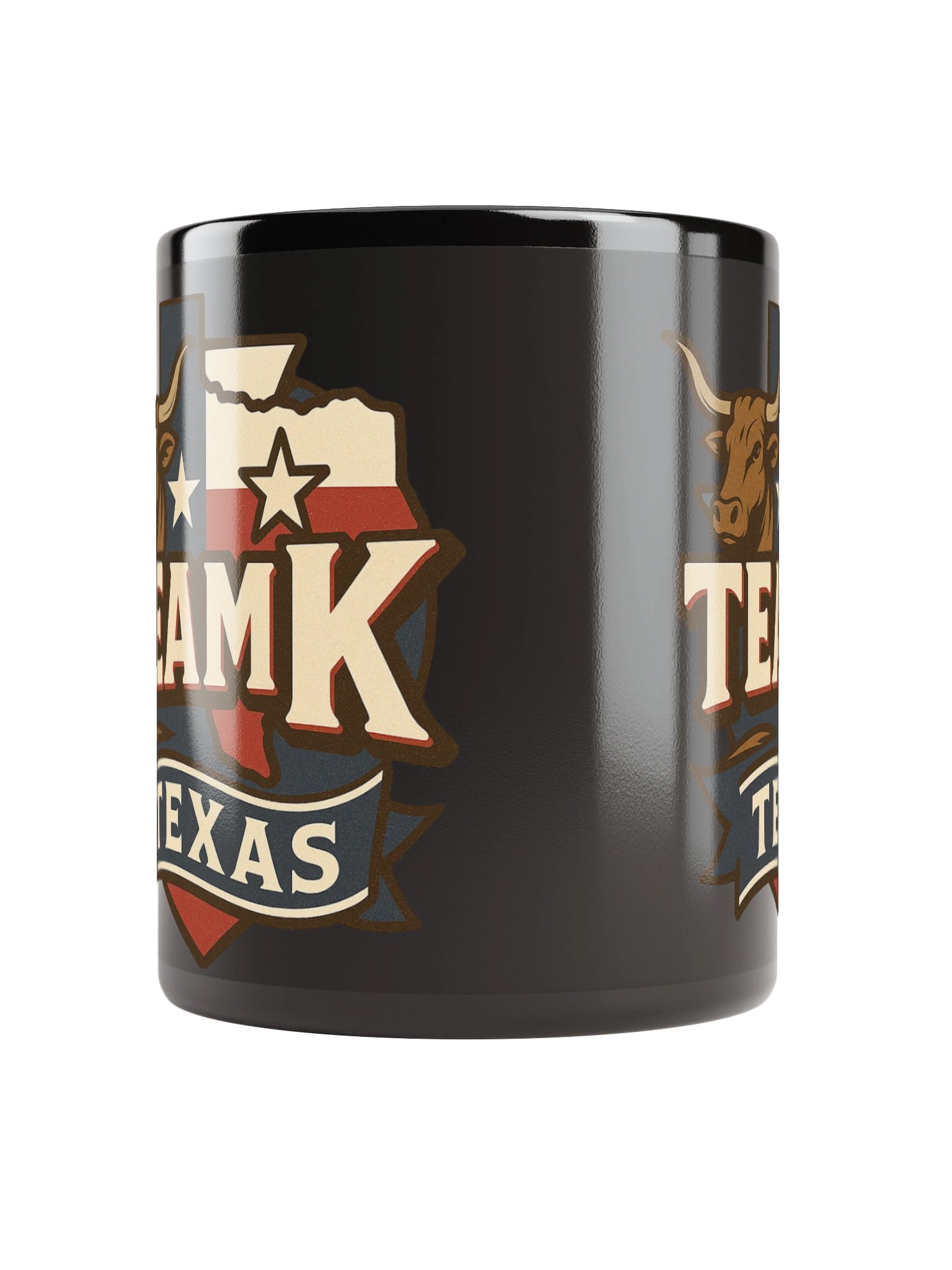 Team K Texas Black Mug product image (10)