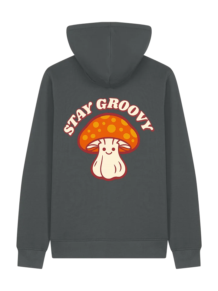 Stay Groovy Mushroom - Zipped Hoodie product image (2)