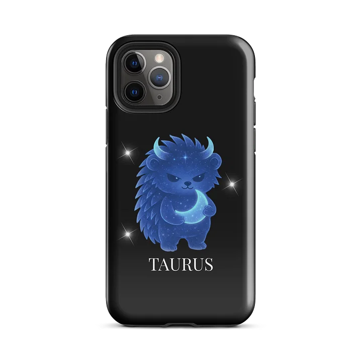 Zodiac hedgie Taurus iPhone phone case product image (2)