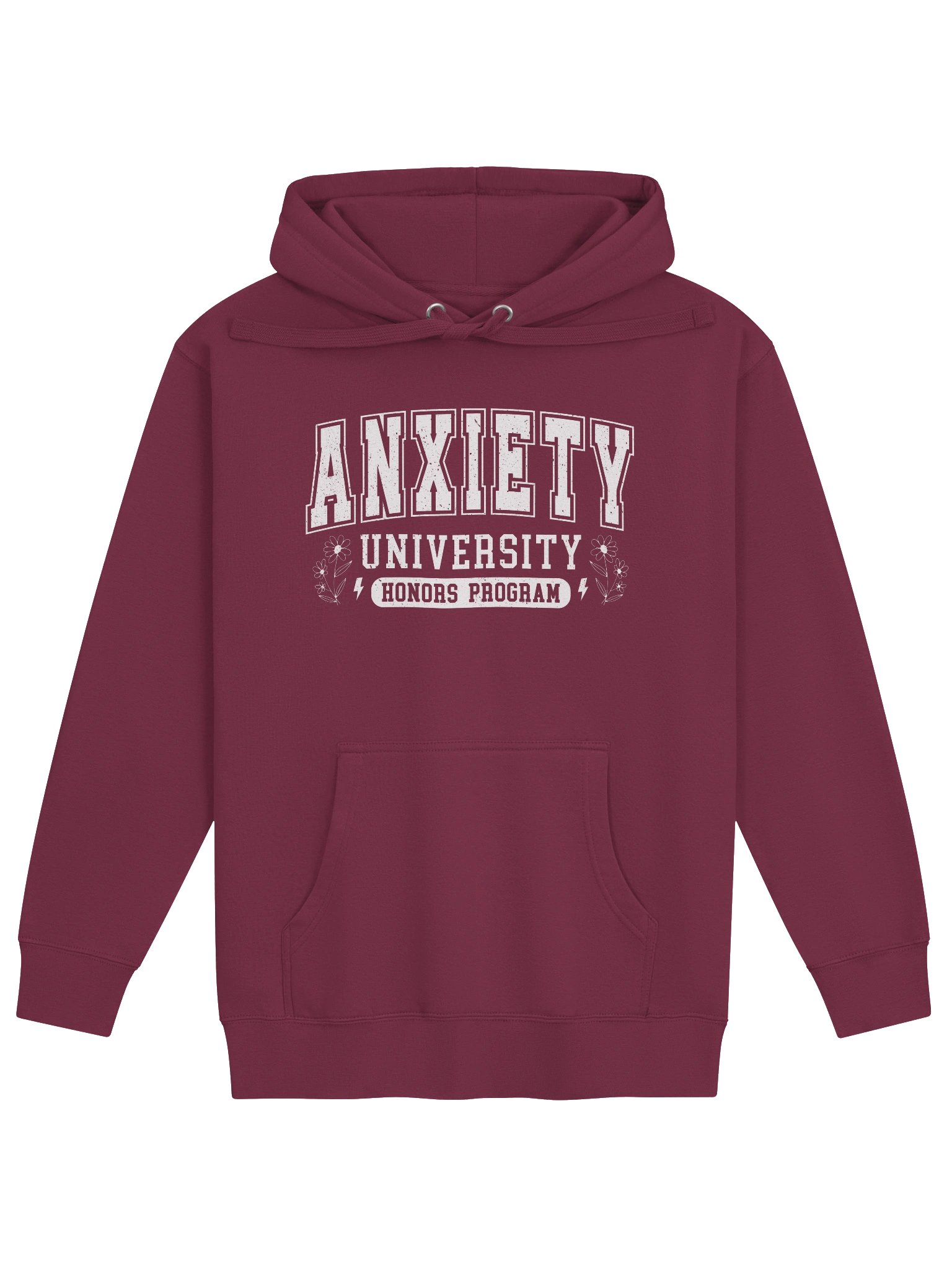 Anxiety University Honors Program Unisex Hoodie product image (21)