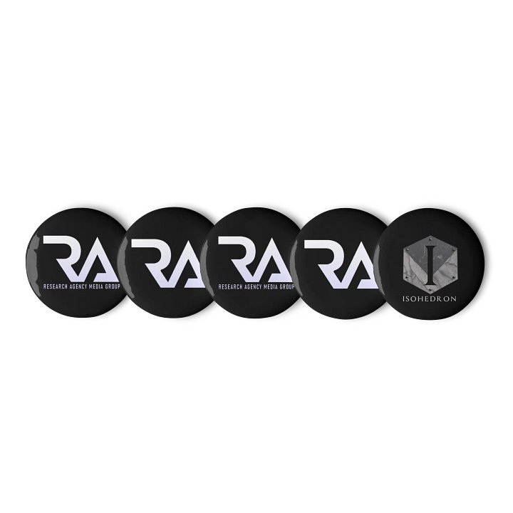 Logo Button Pins (Pack) product image (2)