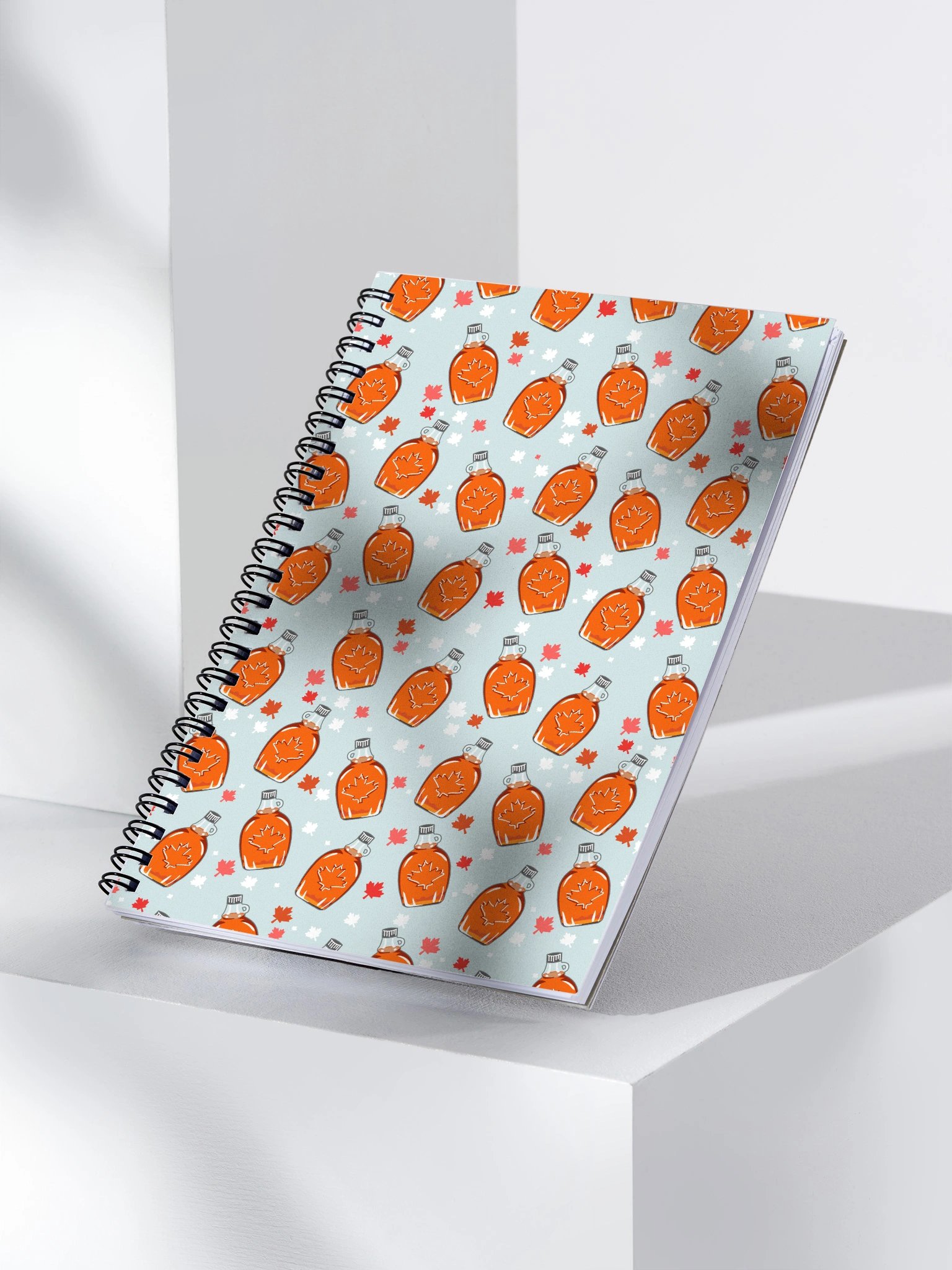 Canadian Maple Syrup Pattern Notebook product image (3)