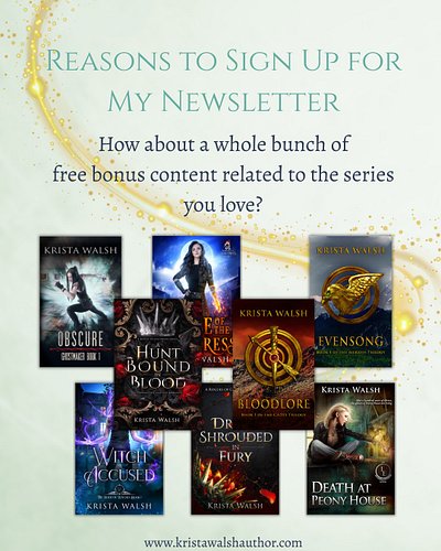 Why do authors push newsletter signups so much? uuuuuuuugh.

Our inboxes are already over-cluttered, we follow them on social...