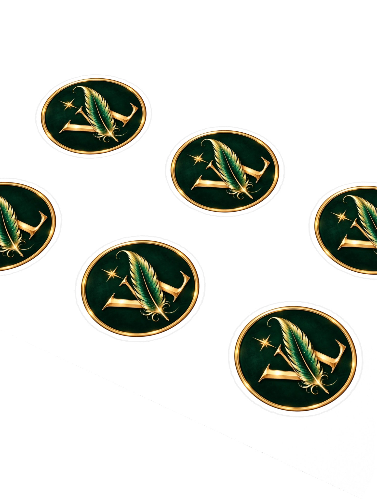 VL Gold Emblem Sticker Sheet product image (2)
