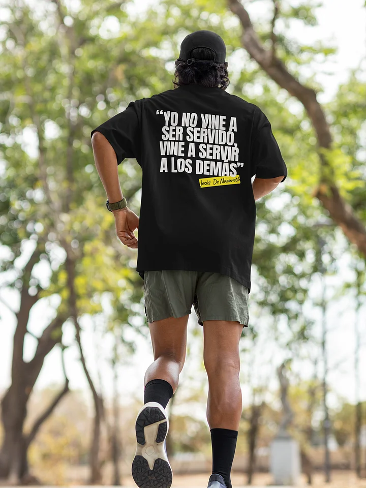 Jesús de Nazareth – Mateo 20:28 | Streetwear con Propósito | Selah | Oversized product image (2)