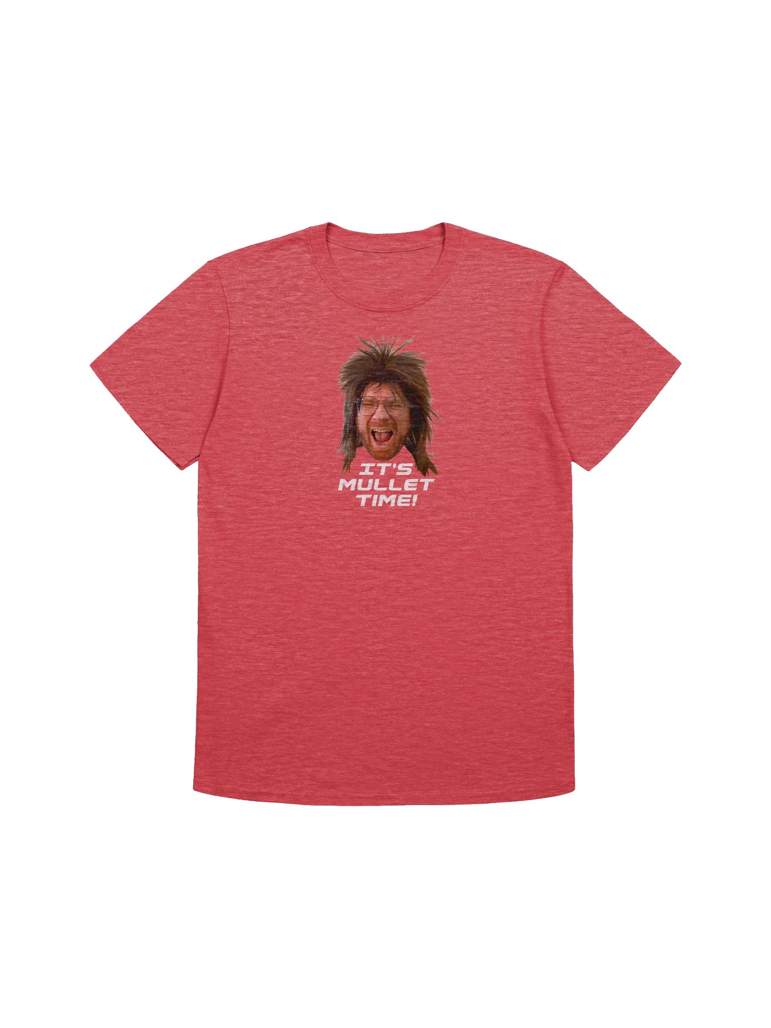 It's Mullet Time! Mullet Wig Unisex Tee product image (3)