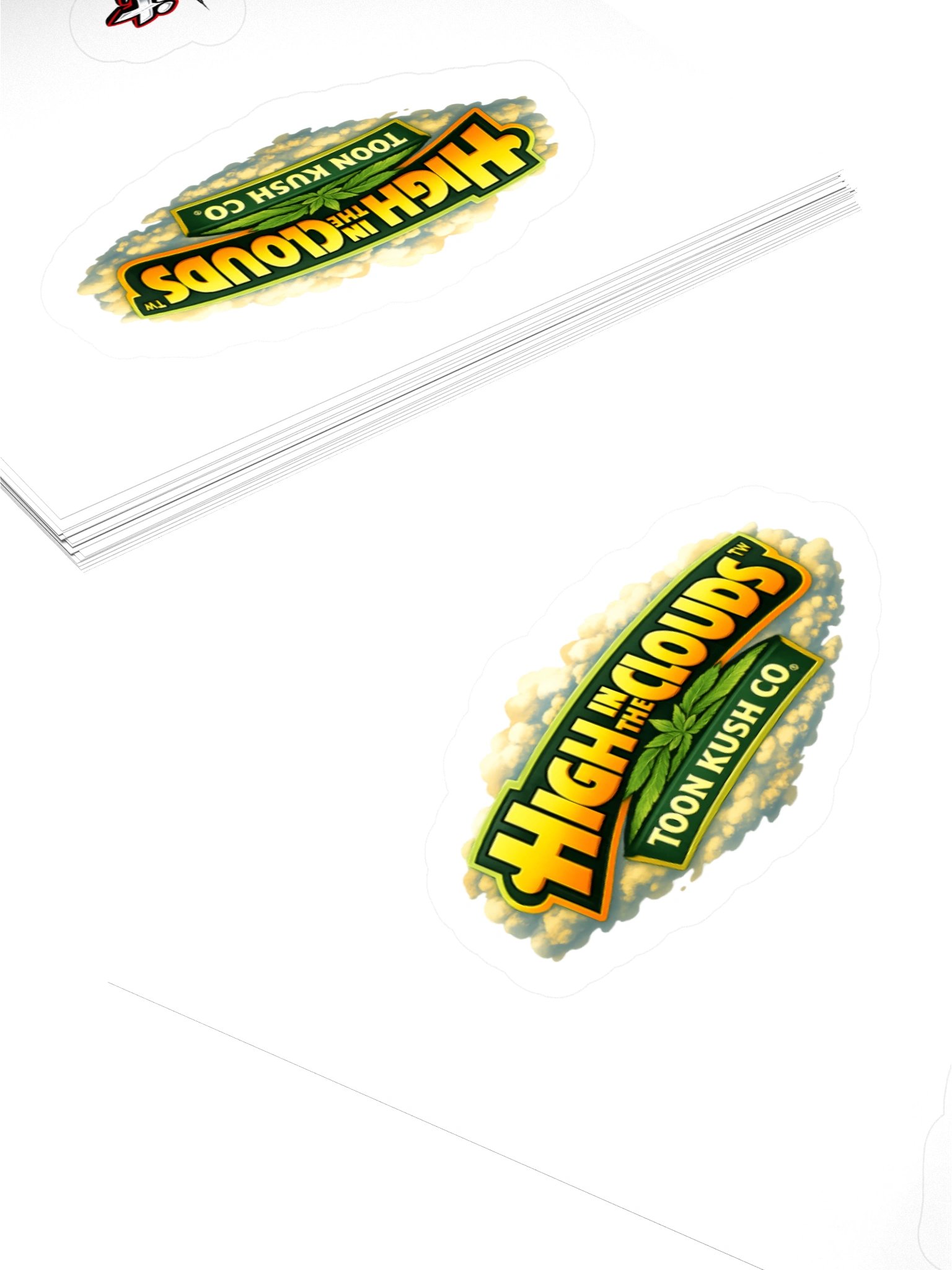 High in the Clouds™ — Toon Kush Co. Sticker Pack product image (15)