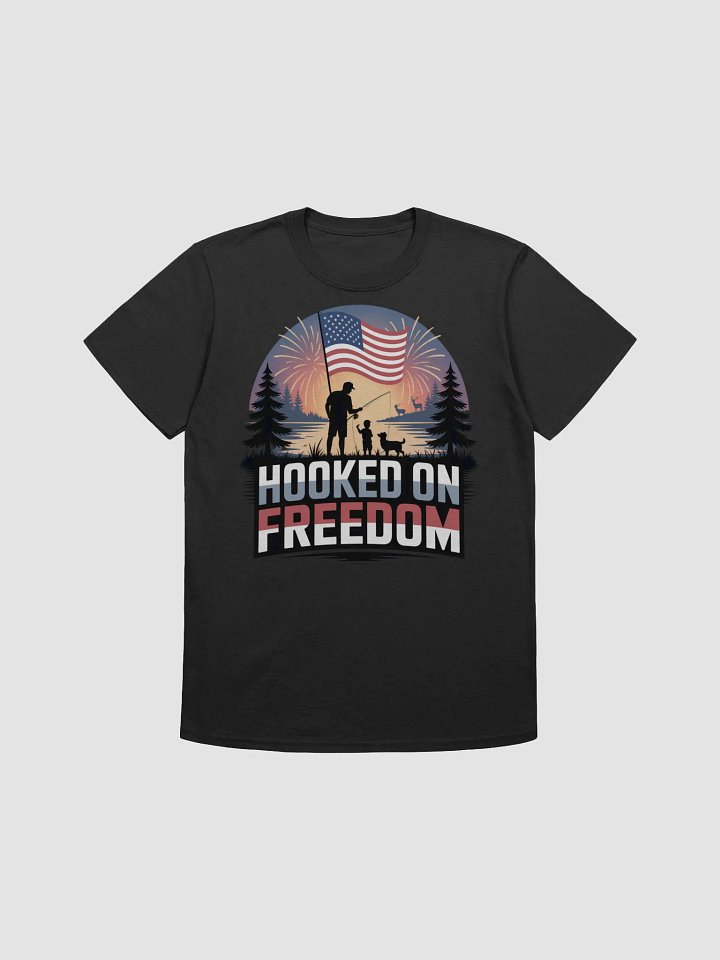 Freedom Fishing Unisex T-Shirt product image (5)