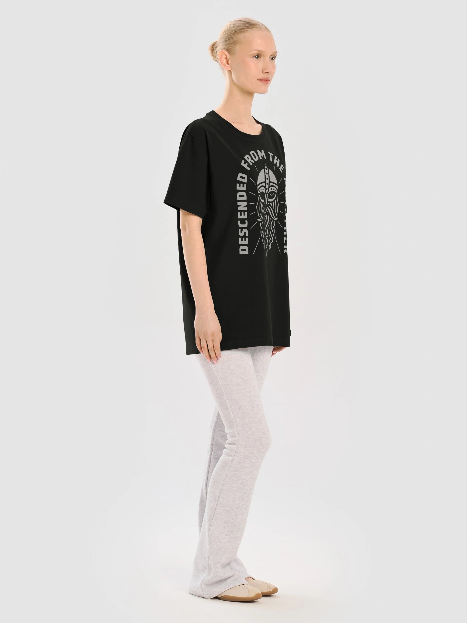 Descended from the Allfather Oversized Heavyweight Garment-Dyed Tee product image (12)