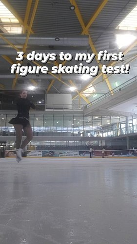 Back on ice and this time seriously: just days away from my first figure skating test and after overcoming a broken leg and s...