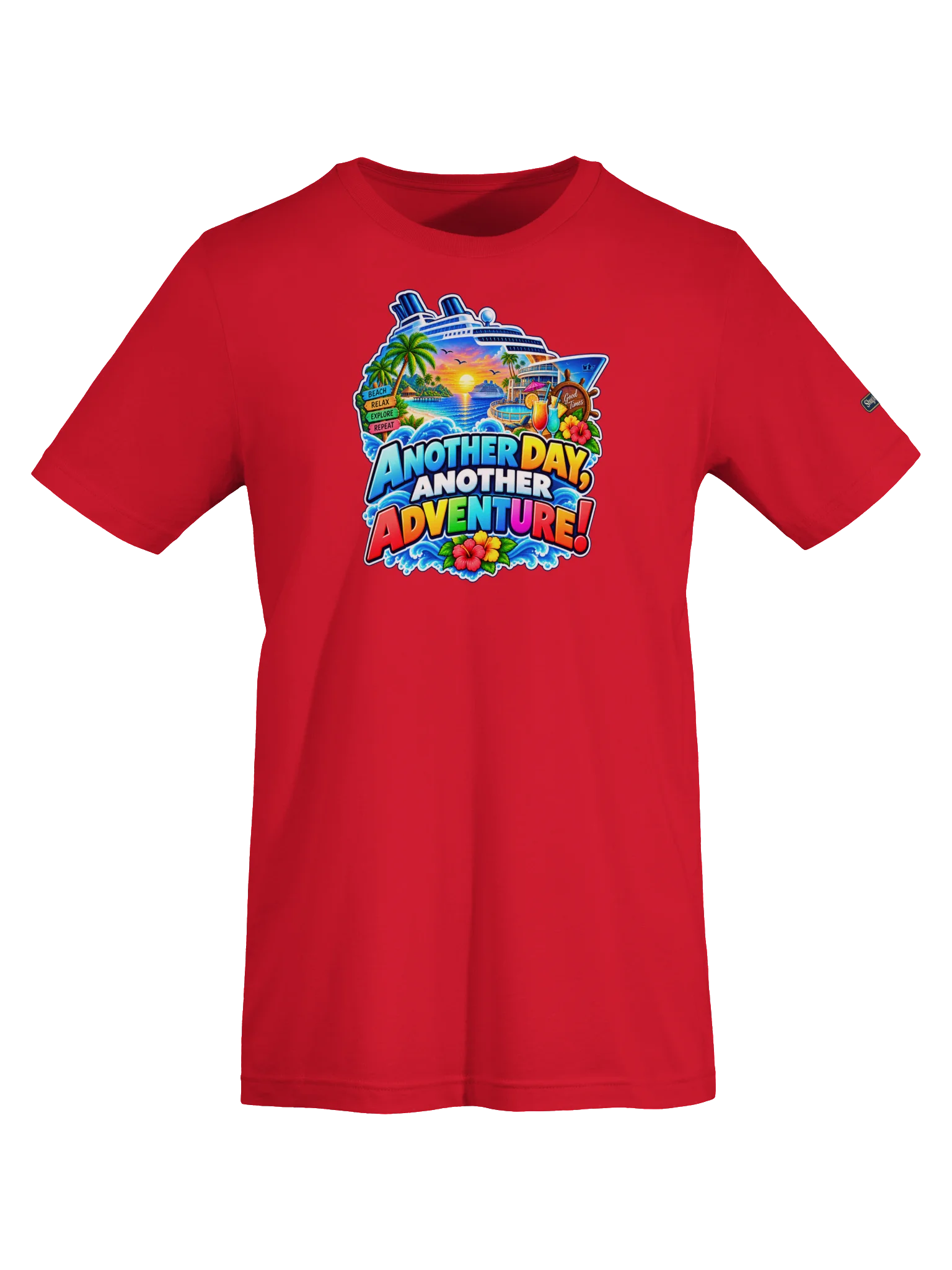 Another Day, Another Adventure Cruising T-shirt product image (5)