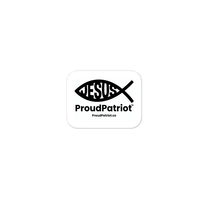 Jesus Vinyl Sticker product image (1)