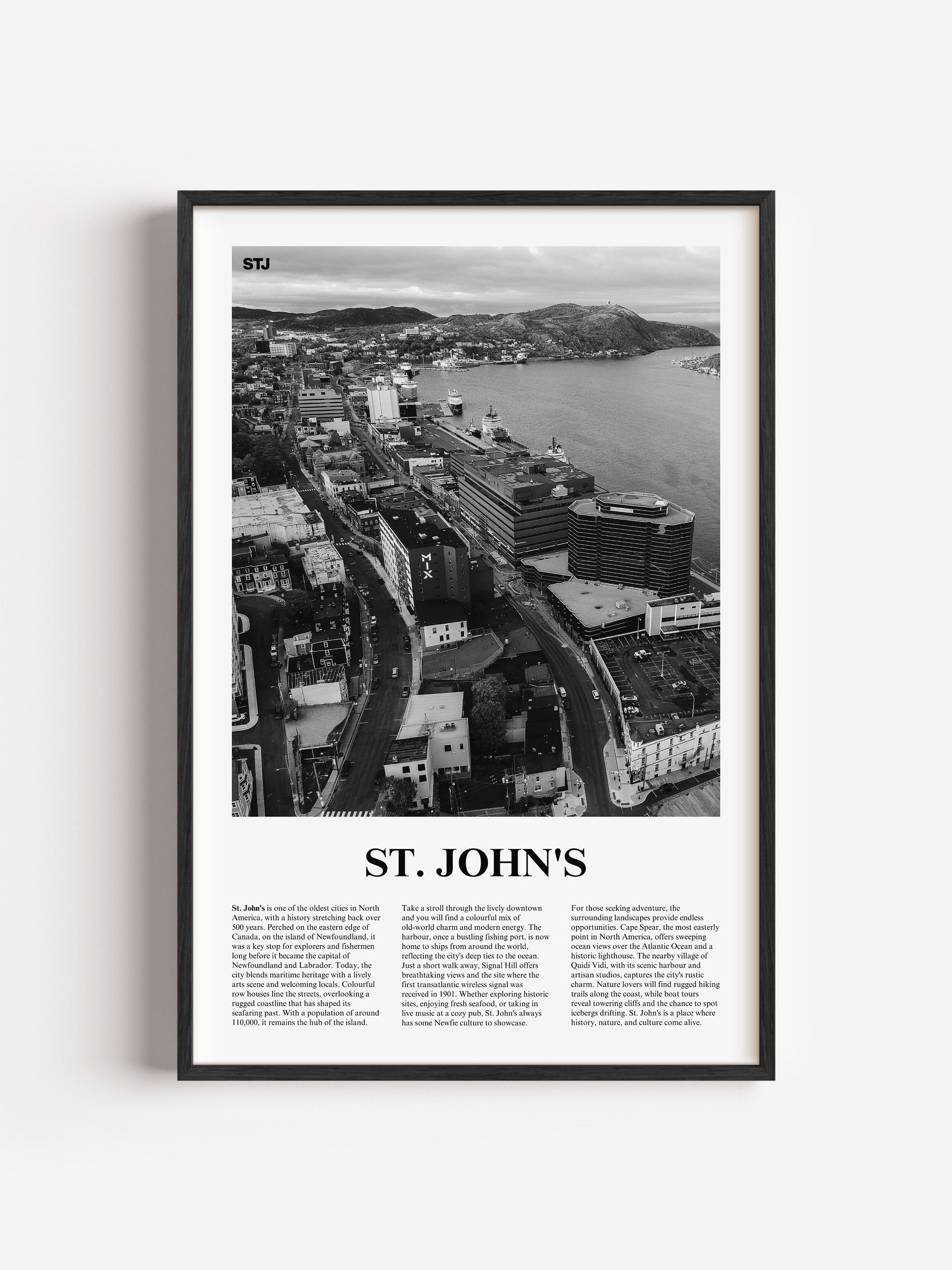 St. John's 01 Newspaper Poster product image (1)