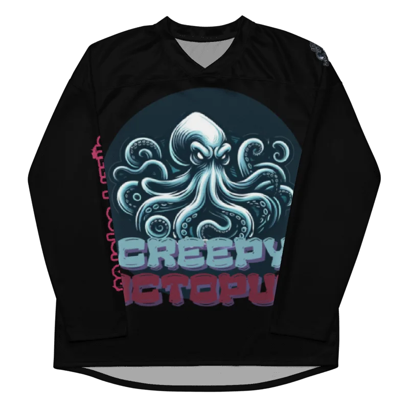 LIMITED EDITION - CNX Core All-over print Unisex Long Sleeve Tee — Creepy Octopus 002 product image (1)