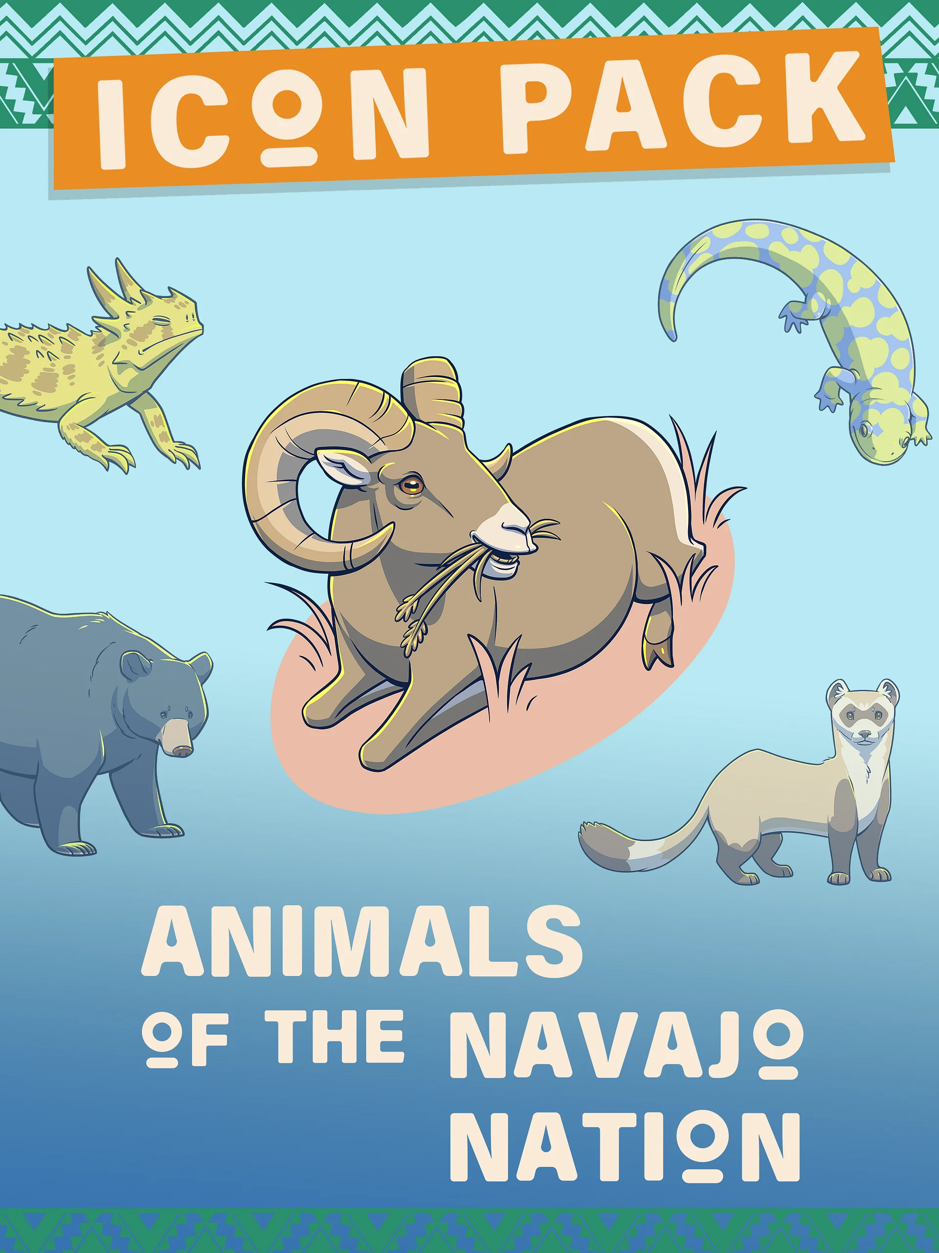 Animals of the Navajo Nation - Icon Pack product image (1)