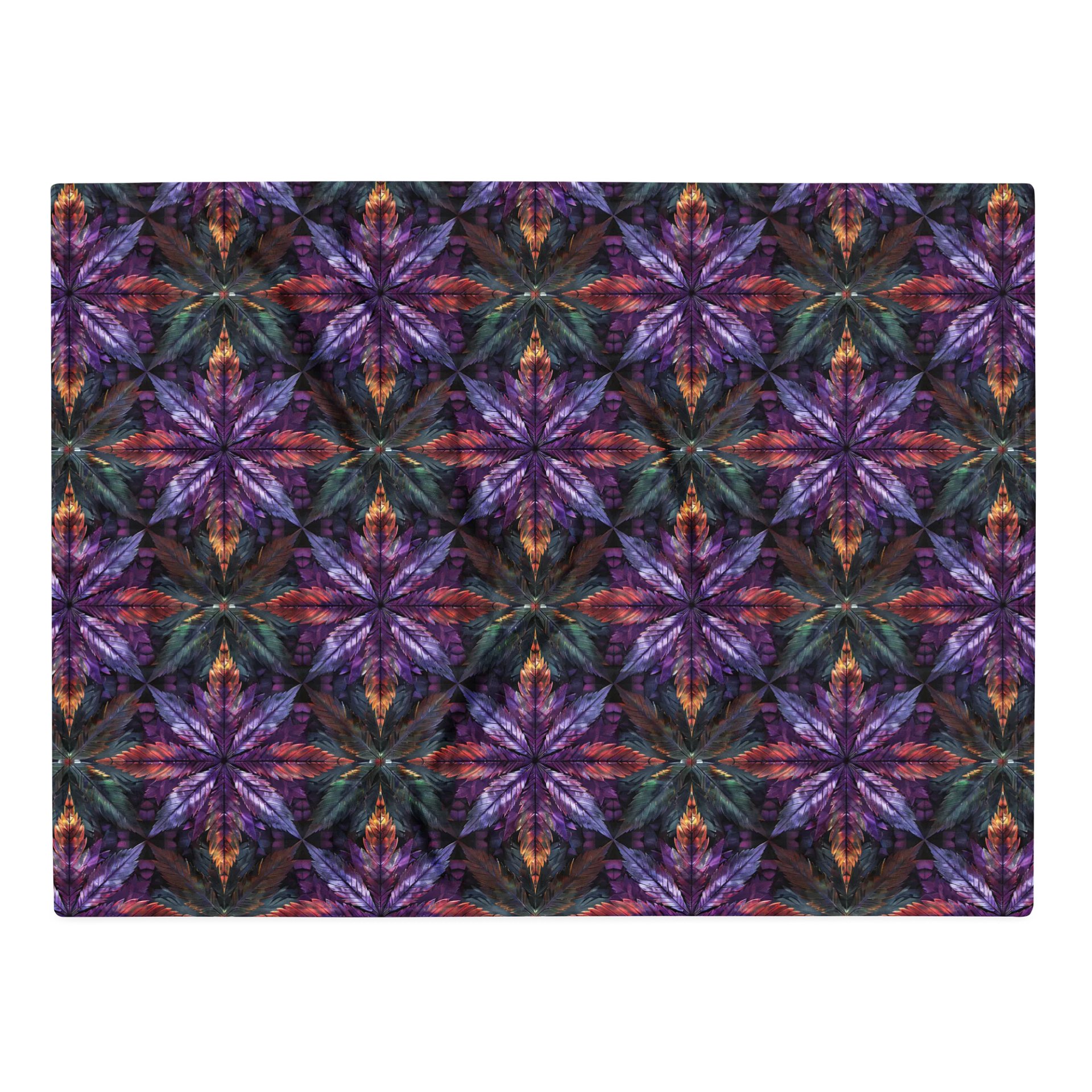 Cannabis - Galactic Ganja – Design | Throw Blanket - 3 Sizes Available product image (1)