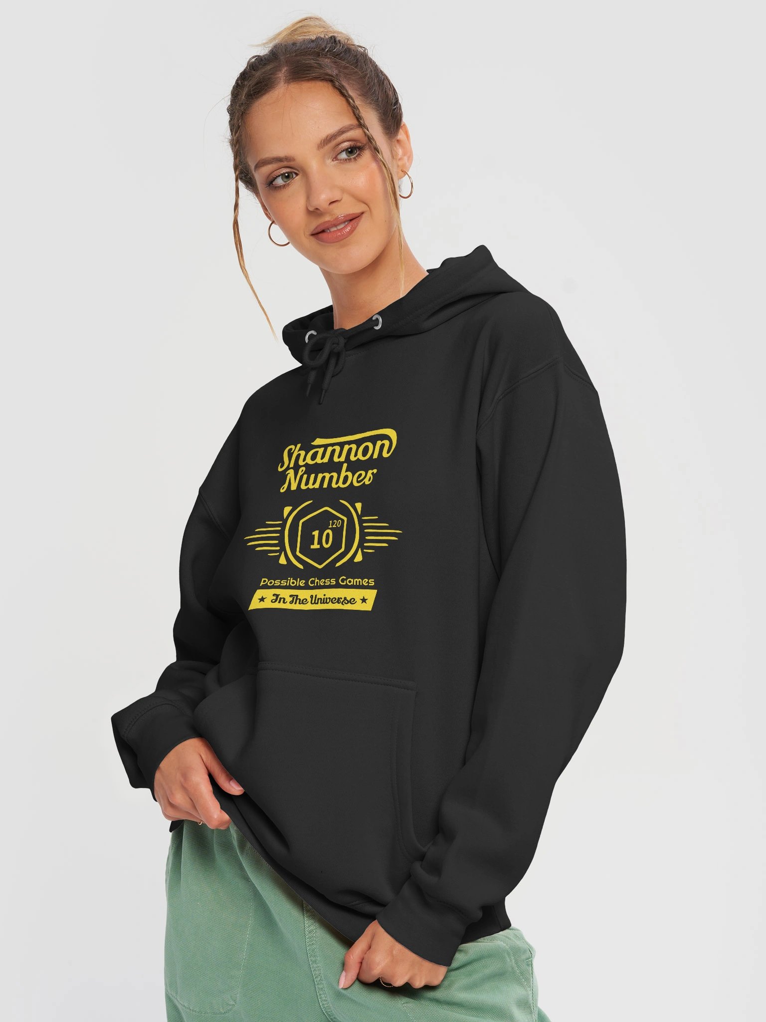 Shannon Number Chess Hoodie product image (2)