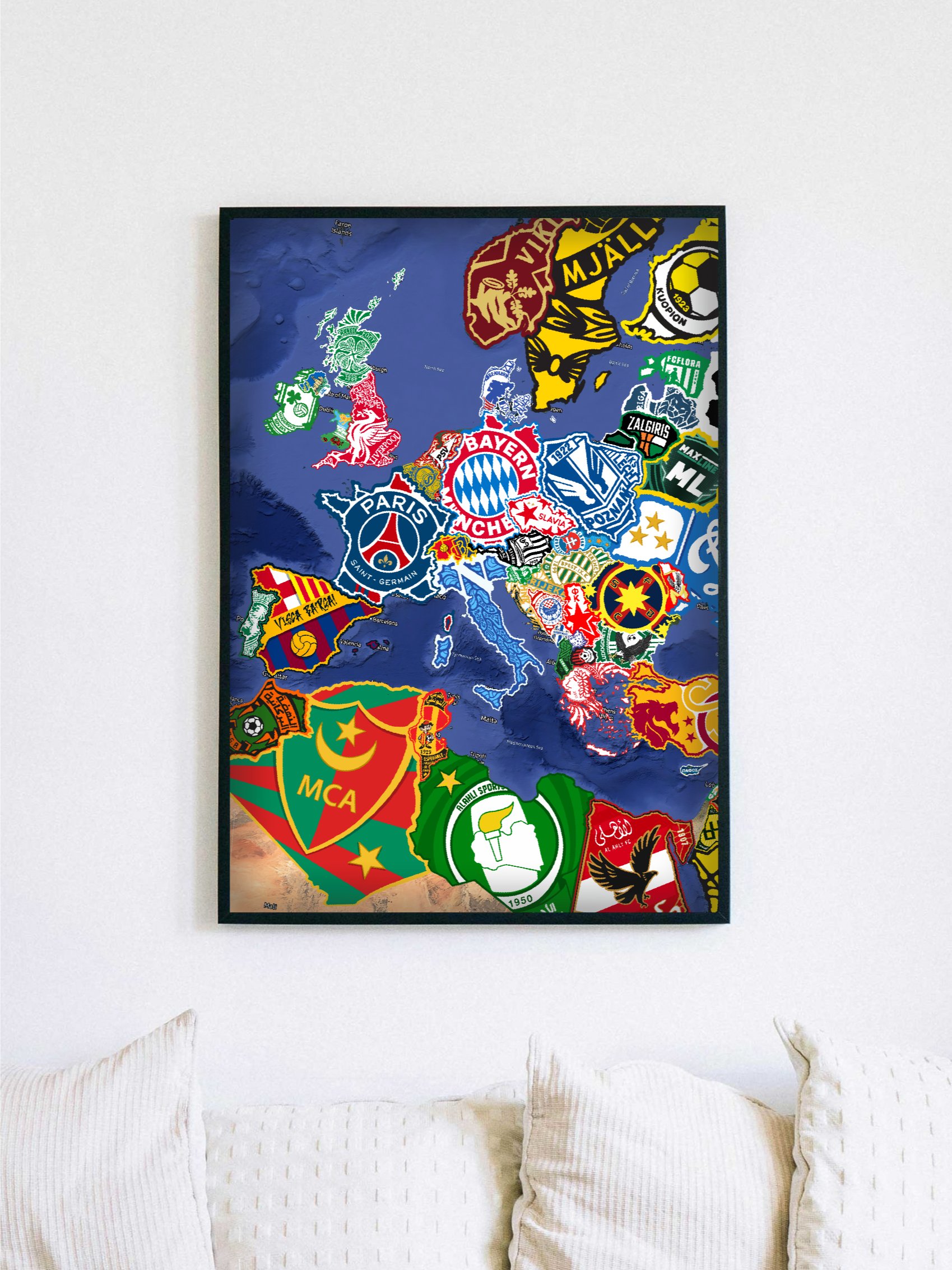 Map of Champions × Europe 2025 product image (6)