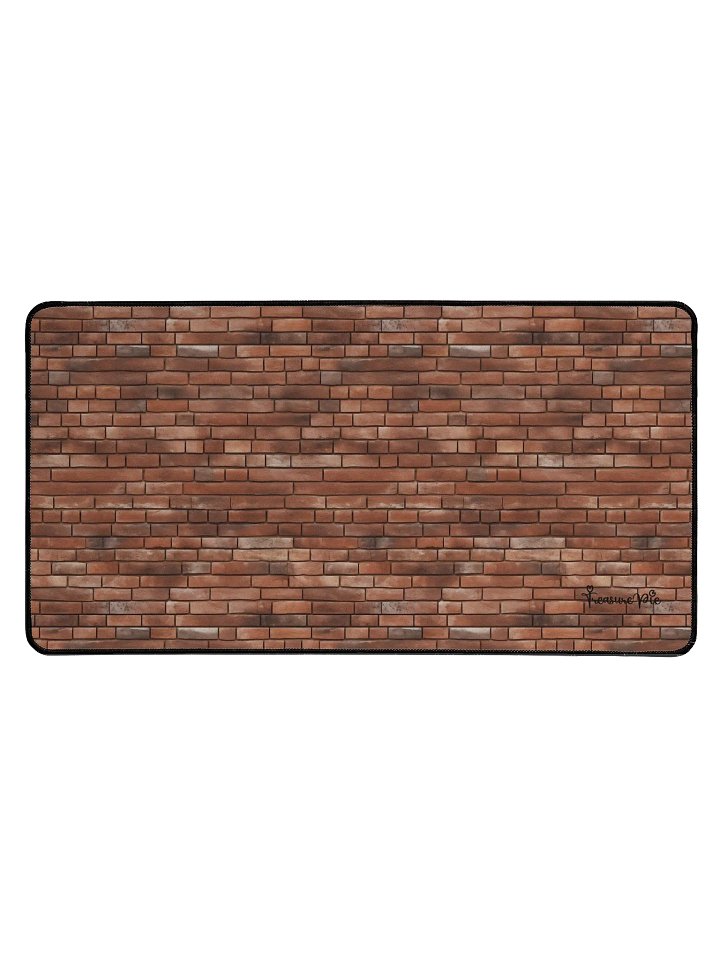 Brick Cladded Wall Desk Mat by Treasure Pie product image (1)