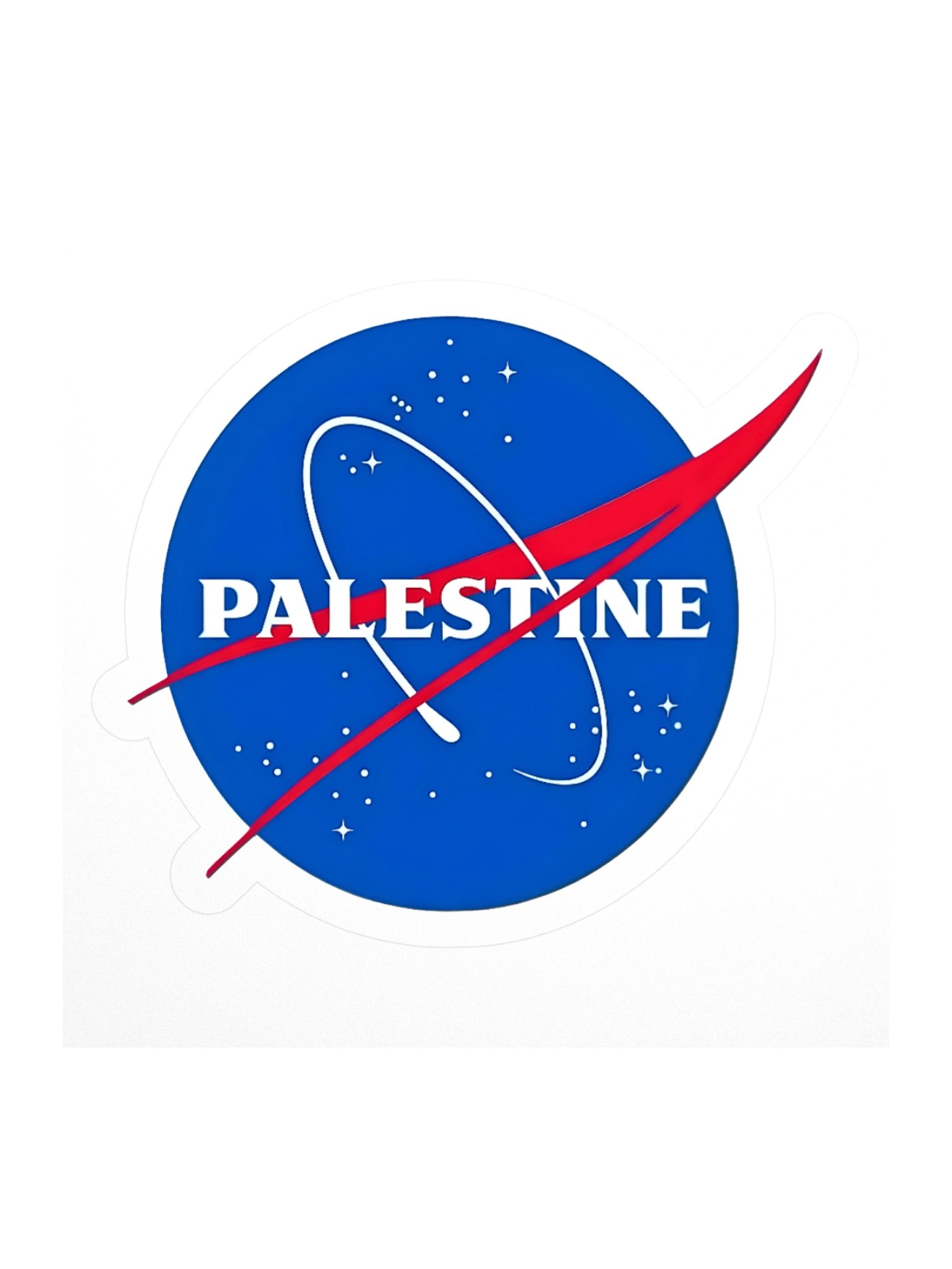 Palestine Space Galaxy Sticker product image (1)