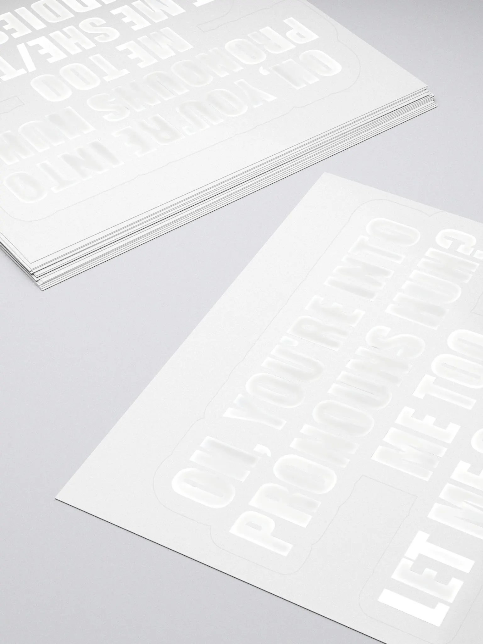 Let Me She/Them Tiddies Sticker product image (4)