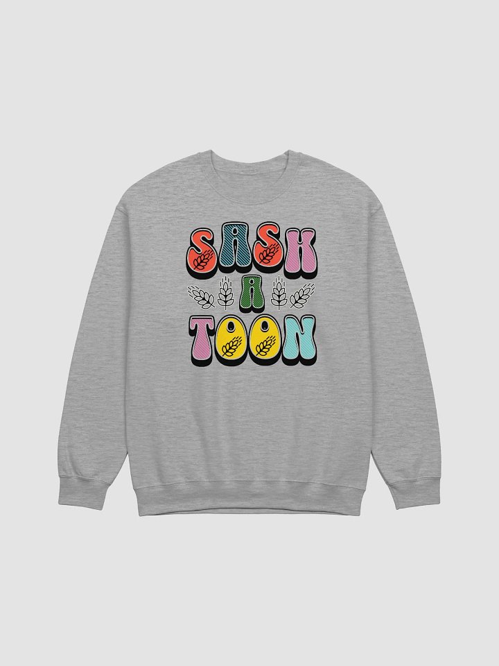 Saskatoon Block Letter Design Crewneck Sweatshirt product image (21)