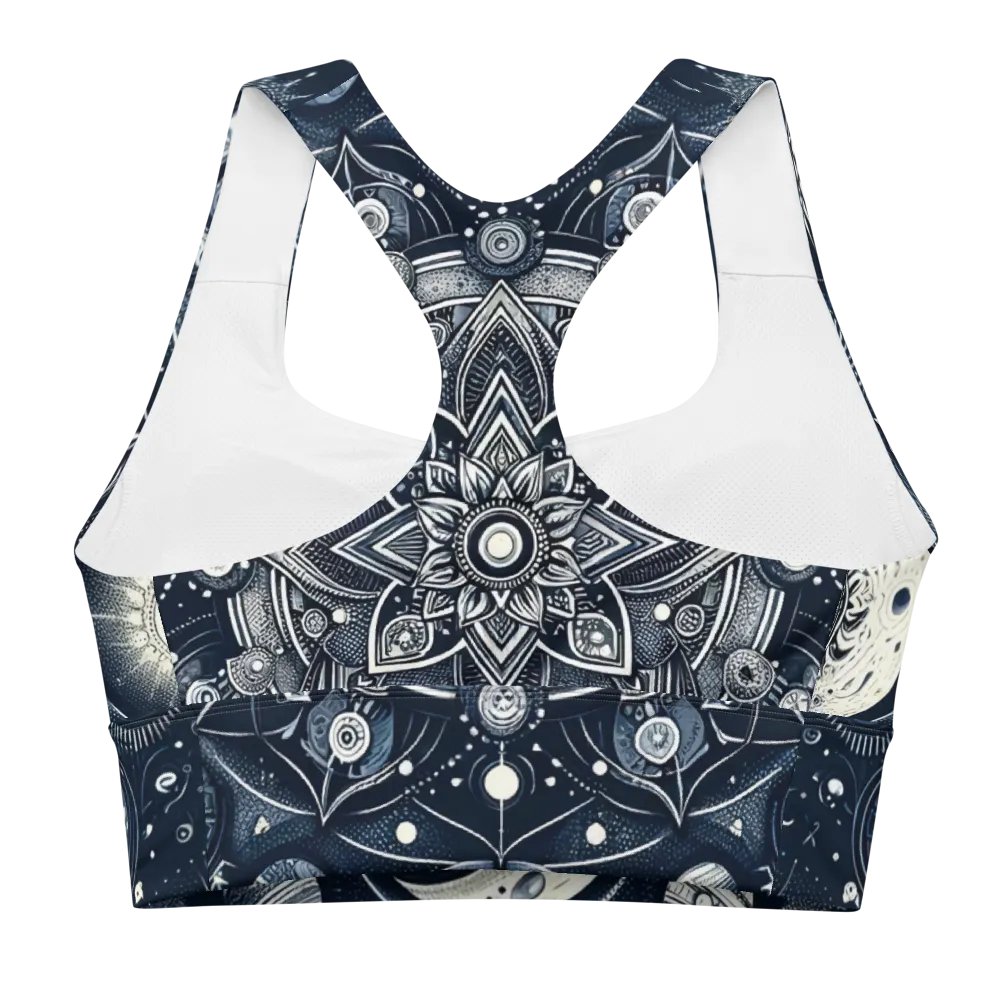 All-Over Print Longline Sports Bra product image (1)