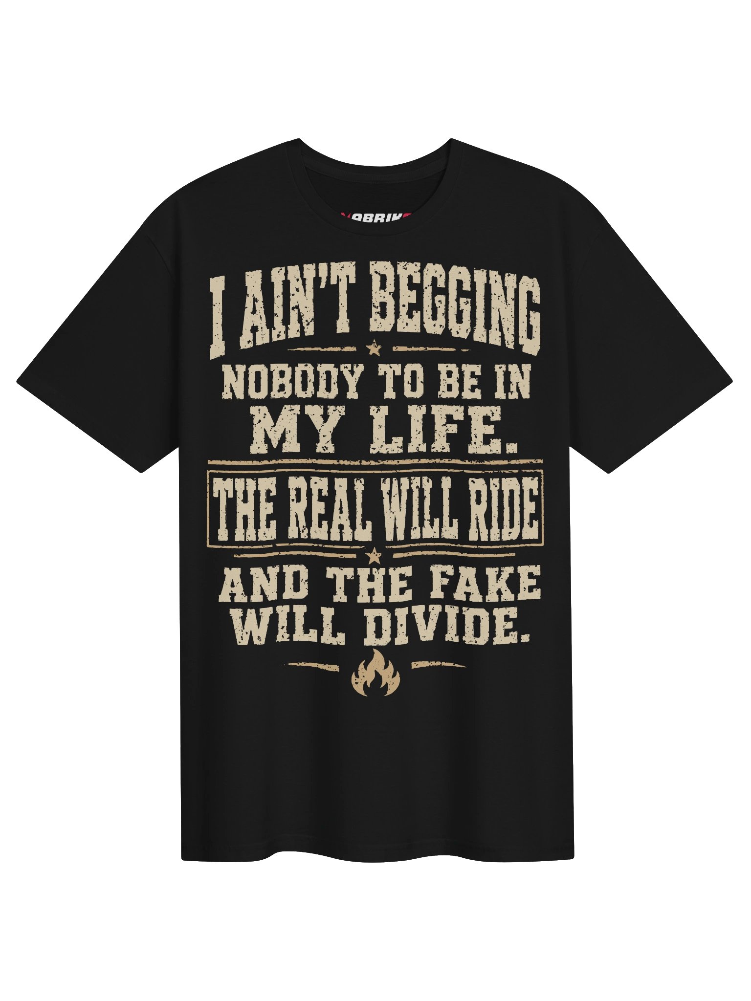 Real Will Ride Funny Loyalty T-Shirt product image (1)
