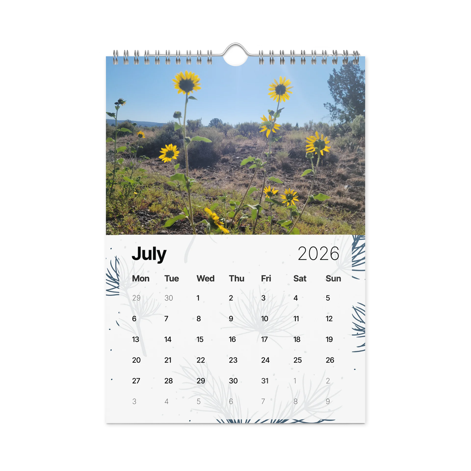 Let your spirit bloom • 2026 Calendar product image (7)